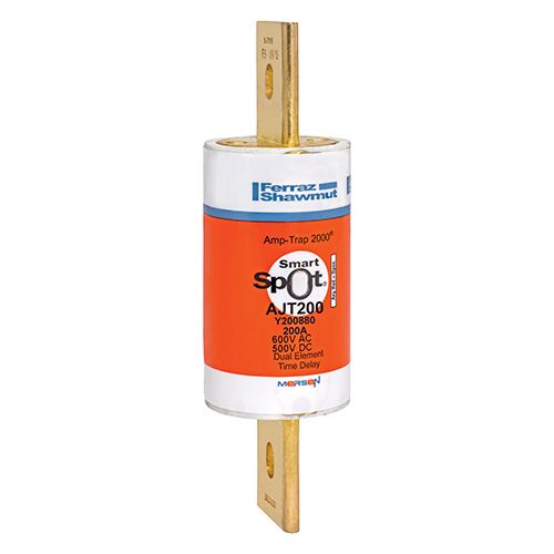 AJT200 - Fuse Amp-Trap 2000® 600V 200A Time-Delay Class J AJT Series Smart-Spot